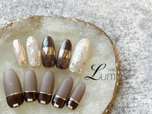 ルーモス 桜川店(Lumos)の雰囲気（【アシメがお洒落】Lumosおすすめアートコース/ブラウンネイル）