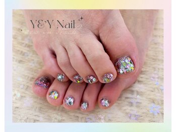 FOOTのラメネイル