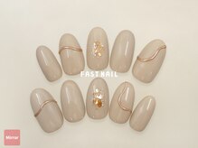 ファストネイル ららぽーと海老名店(FAST NAIL)/向日葵ネイル &nbsp;【12230】