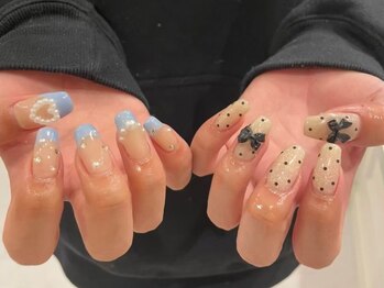 プラチナムドール 和歌山店(PLATINUM DOLL)/リボンネイルデザイン/和歌山