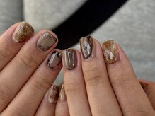 ネイル ヨック(nail Yok)/brown nuance