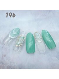 ハンドネイル：No.196