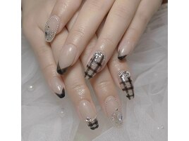 チップ持ち込みデザインネイル