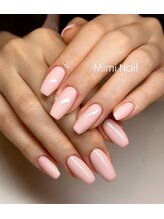 ミミネイル 野芥店(Mimi Nail)/ワンカラー(ピンク)オフィスも◎