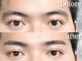 アイラッシュサロン ブラン 広島アルパーク店(Eyelash Salon Blanc)/メンズアイブロウ/アイブロウWAX