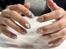 サロンプレッジ エビノマル(salon PLEDGE ebinomaru)/ホロ花　ドット