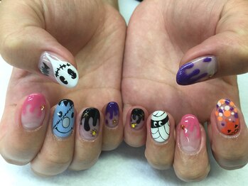 ネイルサロンハマチ(Hamachi)/ハロウィンネイル