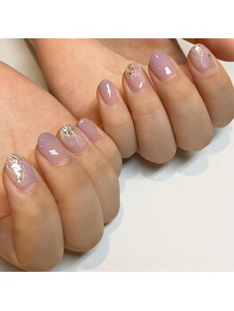 サロンリーベ(salon reve)/パープル×ニュアンス