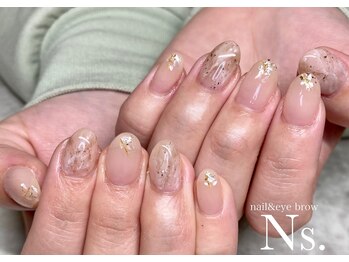 エヌエス ネイルアンドアイブロウ(Ns)/デザインネイル☆