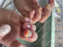 ぷくぷくネイル