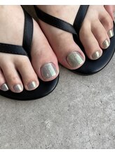 モルフォ 千駄ヶ谷(Morpho)/きらきらフットネイル