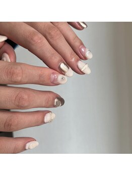 プリュネ(Prune)/クリア/シルバー/ぷくぷく