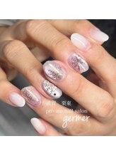 ジェルメ(germer)/マグネットに雪の結晶！