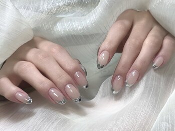 ピピーネイルズ 新宿(PIPPY NAILS)/ガラスフレンチ