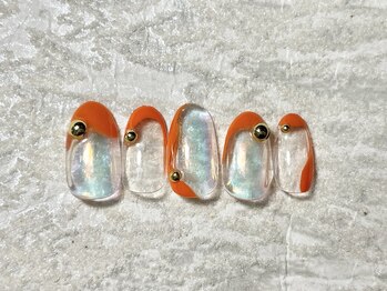 ネイルサロン メイプル(Nail Salon maple)/変形フレンチ
