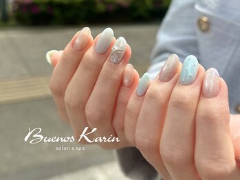 ブエノスカリン(Buenos Karin)/爽やかブルーネイル