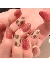 エトワール 御器所店(Etoile)/アニマル柄×くすみピンク