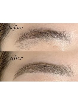 アイブロウメニューがあるサロン