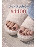 【フットネイル/ワンカラー】 税込¥4400（40分）