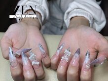 ゼン ネイル デザイン 池袋(ZEN NAIL DESIGN)/* 長 さだしやり放題×つけ放題