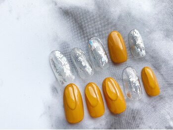 スリー(THREE)/July,2020/nail design