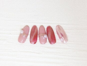 ティーエヌ 名古屋矢場町店/デザインネイル¥6980