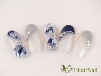 エリクサーネイル 西武新宿(Elixir Nail)/定額b カジュアル/クーポン使用