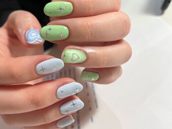 シェリーラメール 原宿店(cherie la mer)/ハートネイル