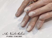 エーネイルサロン プラーカ本店(A-Nail Salon)/上品ネイル