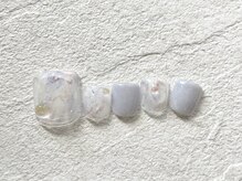 ネイルサロンキティ(nail salon Kitty)/FOOTネイル ￥9980 クリアリング
