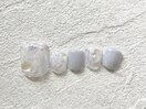 FOOTネイル ￥9980 クリアリング