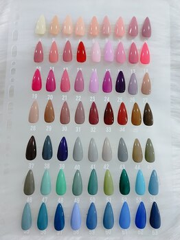 ミキネイルサロン(MiKi Nail Salon)/カラー見本