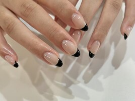 【Karin.m】黒フレンチ