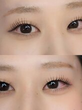 銀座ボニー 旭川店/まつ毛パーマ【左右差埋める】