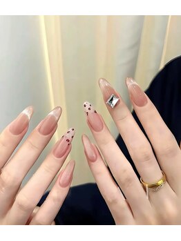 Mネイル/マグネットグラデーション