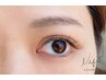 【2度目のご来店】エクステ／フラットラッシュ120本まで＋眉wax