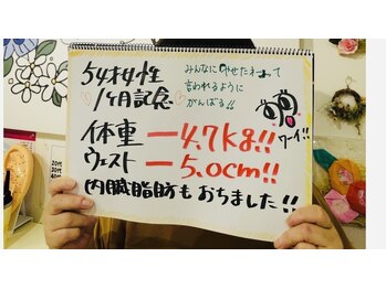 ハッピースマイル アクア(HAPPY SMILE アクア)/お客様の声♪(開始1か月)