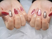 グラシアス(Gracias)/チェックネイル