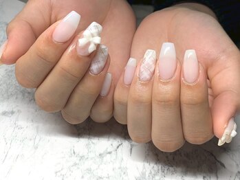 アズネイル 大宮(AZU NAIL)/リボンネイル