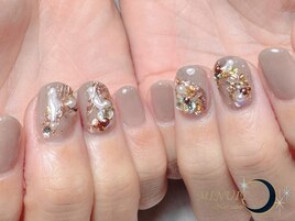 ニュアンスミラーネイル