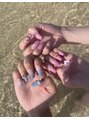 ディー ネイル アイラッシュ ヤバ(DEE nail×eyelash yaba)&nbsp;沖縄旅行のためにネイルしました♪