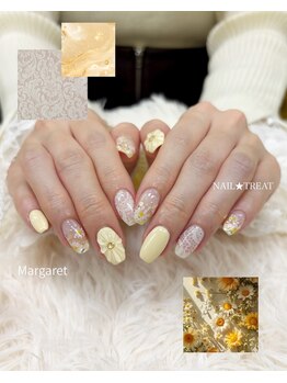 ネイルトリート 茨木駅前店(NAIL TREAT)の写真/多忙な方でも！駅徒歩3分、21時まで営業。洗練された指先で毎日をもっと素敵に◎