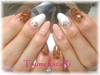 ツメカザリ(TsumekazaRi)/★マーブル ＆ ビジュー★