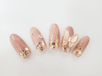 ビーケア 自由が丘店(B.care)/バタフライパーツ￥7480