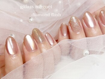 glasmagnet × diamond flash
