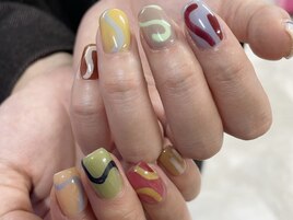 カラフルうねうね