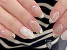 キルティングフレンチネイル