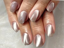 ヘアーアンドネイル ルシア(Hair&Nail Lucia)/グレーマグネットネイル