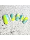 7、8月定額フットネイル¥8200