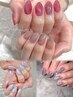 【Hand】フラッシュorミラーネイル￥8800
